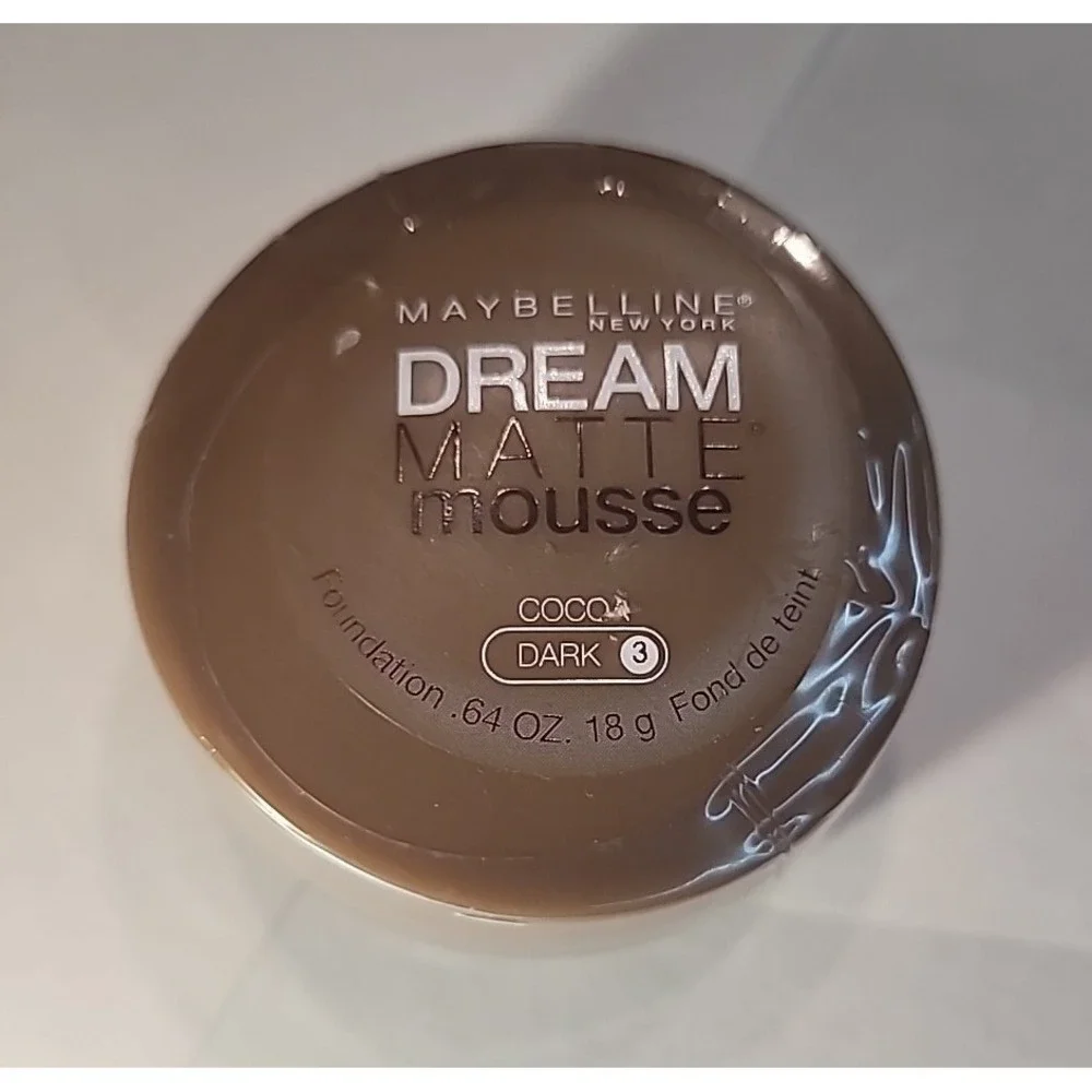 Cocoa Dark 3 Maybelline Dream Matte Mousse Foundation * SHIPS FAST * NEW & FRESH